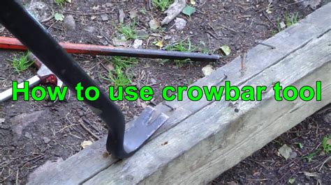 what is a crowbar